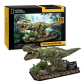Продукт CubicFun National Geographic - Пъзел 3D  Tyrannosaurus Rex 52ч - 4 - BG Hlapeta
