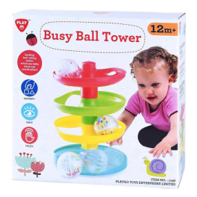 PlayGo Busy Ball Tower - Кула с топче