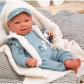 Продукт Arias Бруно - Кукла-бебе със син костюм и аксесоари - 45 см - 2 - BG Hlapeta
