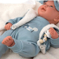 Продукт Arias Бруно - Кукла-бебе със син костюм и аксесоари - 45 см - 7 - BG Hlapeta