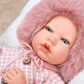 Продукт Arias Мануела - Кукла-бебе с бяла чанта и възглавничка - 40 см - 1 - BG Hlapeta