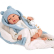 Arias Мартин - Кукла-бебе с пухено одеяло в синьо - 40 см 2