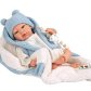 Продукт Arias Мартин - Кукла-бебе с пухено одеяло в синьо - 40 см - 9 - BG Hlapeta