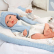 Arias Мартин - Кукла-бебе с пухено одеяло в синьо - 40 см 6