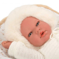 Продукт Arias Александра - Кукла-бебе със спален чувал в бежово - 40 см - 1 - BG Hlapeta