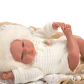 Продукт Arias Александра - Кукла-бебе със спален чувал в бежово - 40 см - 7 - BG Hlapeta