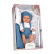 Arias - Кукла-бебе в морскосин гащеризон и спален чувал - 33 см 1