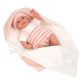 Продукт Arias Роса - Усмихната кукла-бебе в розово с аксесоари - 35 см, реално тегло - 8 - BG Hlapeta