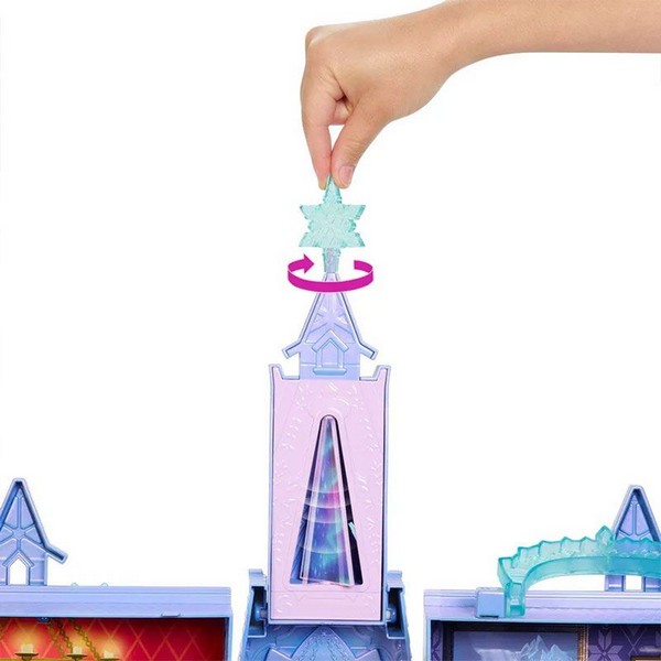 Продукт Mattel Disney Frozen Замъкът Арендел с кукла Елза - Игрален комплект и аксесоари - 0 - BG Hlapeta