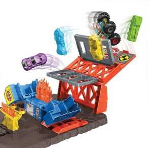 Mattel Hot Wheels Monster Trucks Blast Station - Писта, с една кола