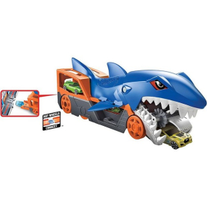 Mattel Hot Wheels Shark Chomp Transporter - Автовоз Акула, с една кола