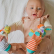 Playgro Джунгла със забавни образи на жираф и зебра - Комплект Гривни-дрънкалки и чорапки, 0м+ 5