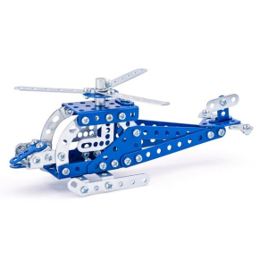 Merkur Полицейски хеликоптер - Метален конструктор, 142 части
