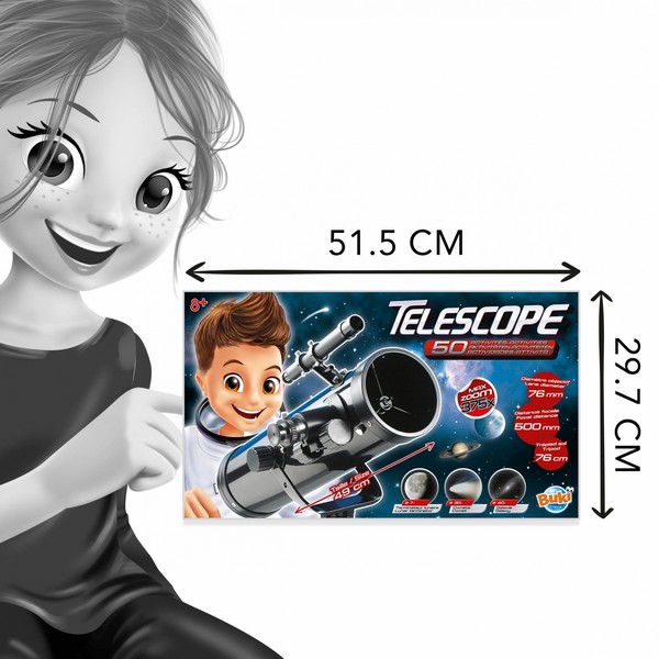Продукт Buki France Телескоп - Интерактивна играчка, 50 дейности - 0 - BG Hlapeta
