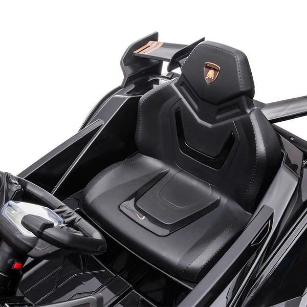 Продукт Акумулаторна кола LAMBORGHINI VISION GT с кожена седалка и родителски контрол 12V - 0 - BG Hlapeta