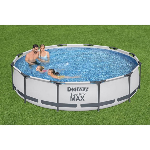 Продукт BESTWAY STEEL PRO MAX - Фамилен басейн с метална рамка 366x76см - 0 - BG Hlapeta