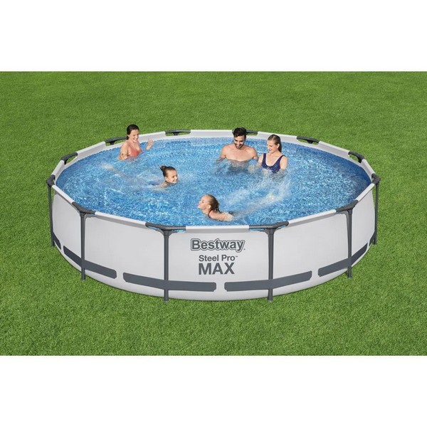 Продукт BESTWAY STEEL PRO MAX - Фамилен басейн с метална рамка 366x76см - 0 - BG Hlapeta