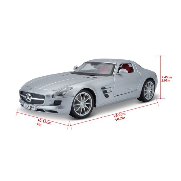 Продукт MAISTO SP EDITION Mercedes-Benz SLS AMG - Кола 1:18 - 0 - BG Hlapeta