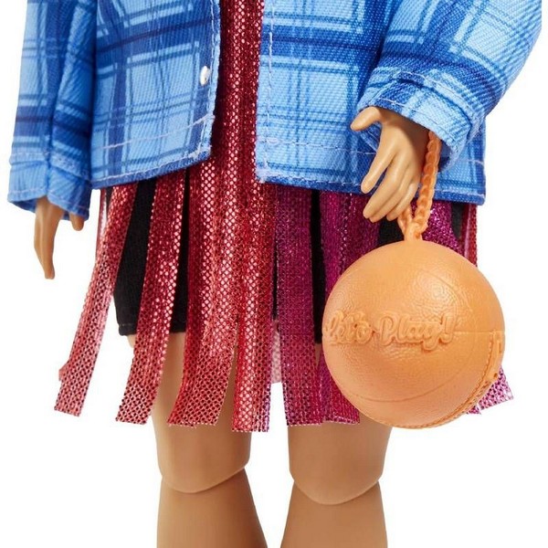 Продукт Mattel Barbie Extra - Кукла с баскетболен екип, домашен любимец и аксесоари - 0 - BG Hlapeta