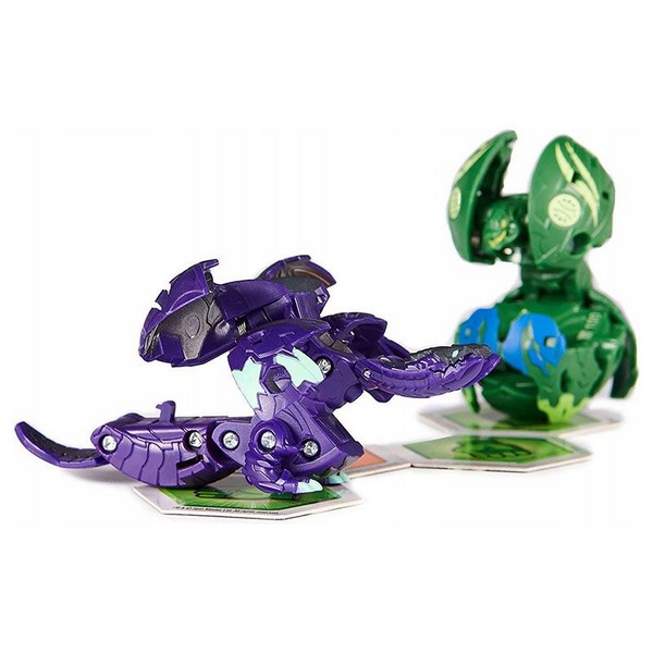 Продукт Spin Master Bakugan Baku Tin - Игрален комплект с 2 бакуган топчета - 0 - BG Hlapeta