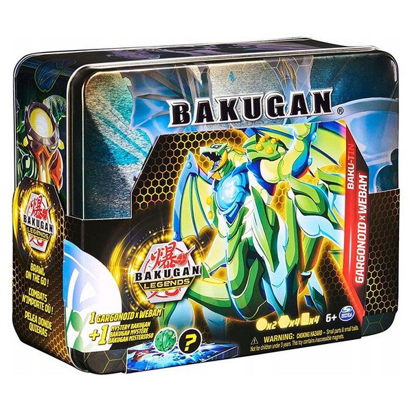 Продукт Spin Master Bakugan Baku Tin - Игрален комплект с 2 бакуган топчета - 0 - BG Hlapeta