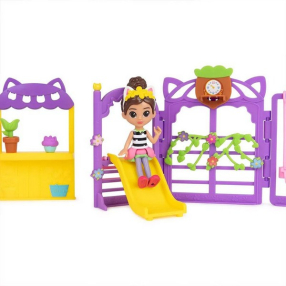 Spin Master Gabby's Dollhouse Kitty Fairy Garden Party - Игрален комплект с фигурки