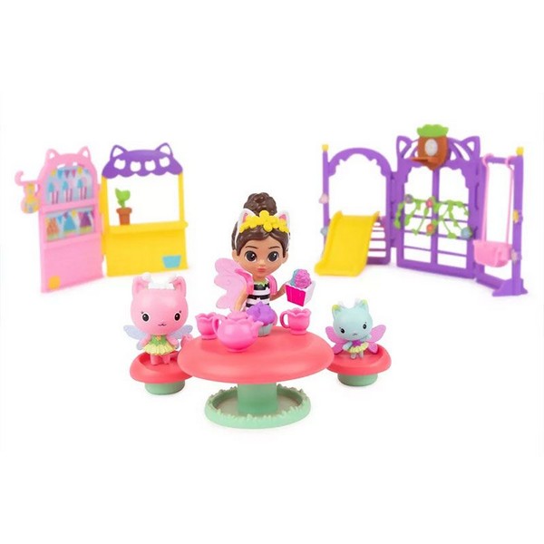 Продукт Spin Master Gabby's Dollhouse Kitty Fairy Garden Party - Игрален комплект с фигурки - 0 - BG Hlapeta