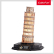 Cubic Fun 3D Leaning Tower of Pisa Night Edition Includes Color Led - Пъзел 42ч 3