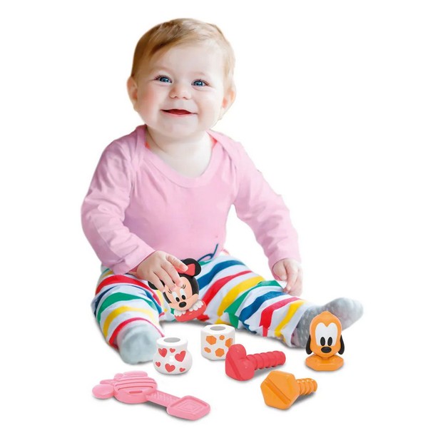 Продукт CLEMENTONI DISNEY BABY - Фигури Minnie и Pluto за сглобяван - 0 - BG Hlapeta