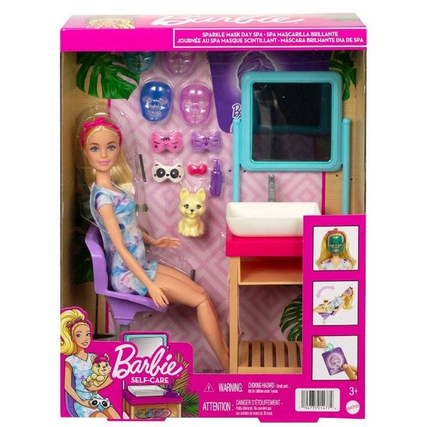 Продукт Mattel Barbie - Кукла със салон за процедури за лице - 0 - BG Hlapeta