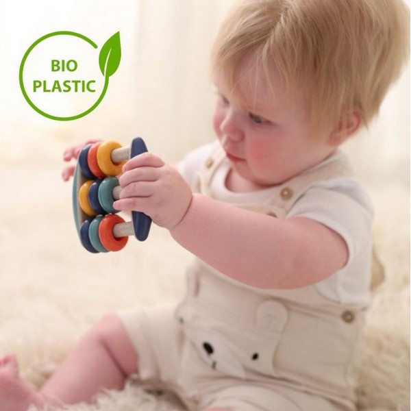 Продукт Tolo Toys Дрънкалка - Сметало от биоразградима пластмаса - 0 - BG Hlapeta