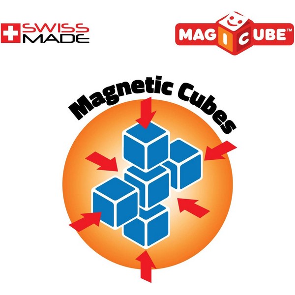 Продукт Geomag Magicube - Магнитен конструктор, 3 части - 0 - BG Hlapeta