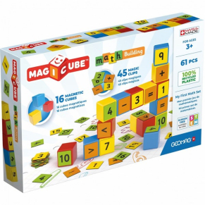 Geomag Magicube Математическо изграждане - Магнитен конструктор, 61 части