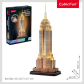 Продукт CubicFun 3D Empire State Building Night Edition Includes Color Led - Пъзел 37ч - 1 - BG Hlapeta