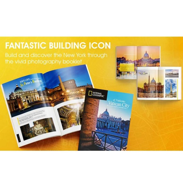 Продукт CubicFun 3D National Geographic Vatican St.Peter's Basilica - Пъзел 101ч - 0 - BG Hlapeta