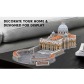 Продукт CubicFun 3D National Geographic Vatican St.Peter's Basilica - Пъзел 101ч - 7 - BG Hlapeta