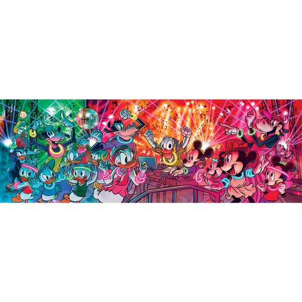 Продукт CLEMENTONI High Quality Collection Panorama Disney Disco - Пъзел 1000ч - 0 - BG Hlapeta