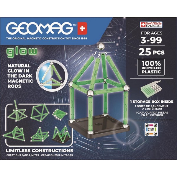 Продукт Geomag Glow - Магнитен конструктор, 25 части - 0 - BG Hlapeta