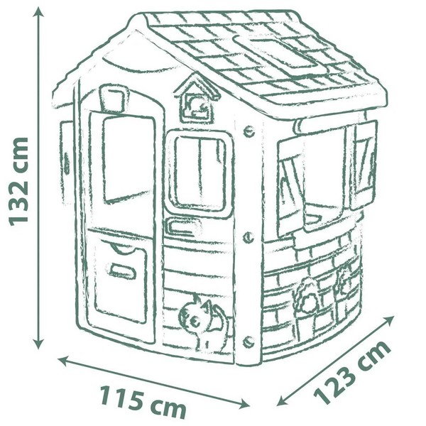 Продукт Smoby S.Green Юра - Къща - 0 - BG Hlapeta