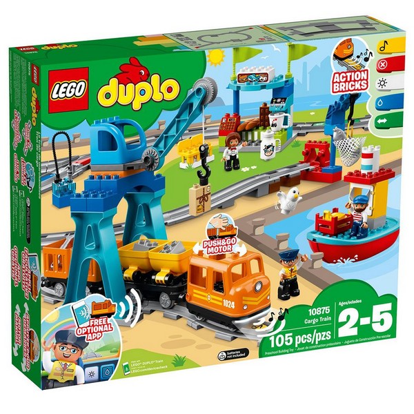 Продукт LEGO DUPLO Trains Товарен влак - Конструктор - 0 - BG Hlapeta