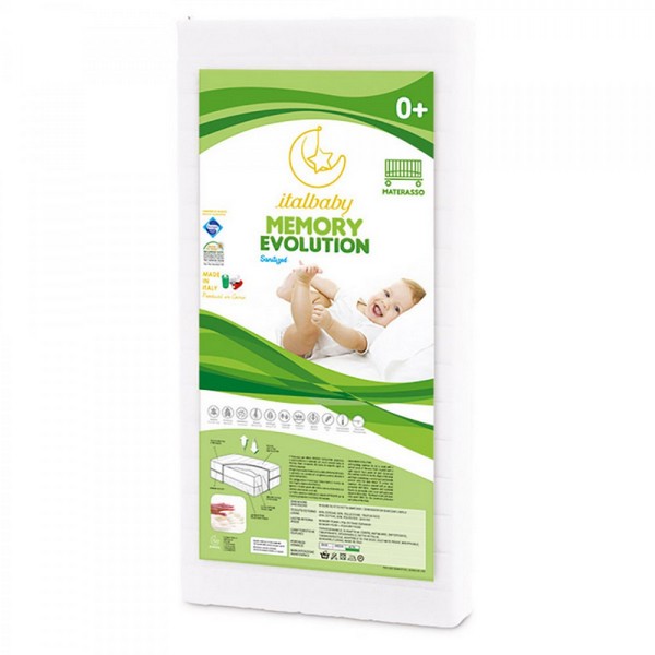 Продукт Italbaby Memory Evo - Матрак 62х125 см. - 0 - BG Hlapeta