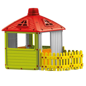 Dolu - Детска къщичка с ограда
