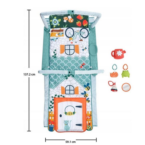 Продукт Fisher Price Crawl and Play - Активна гимнастика, 3 в 1 - 0 - BG Hlapeta