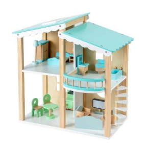 RTOYS - Дървена къща за кукли