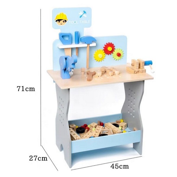Продукт RTOYS - Дървена детска работилница с инструменти - 0 - BG Hlapeta