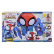 Hasbro Marvel Spidey Web-Quarters - Игрален комплект, със светлини, звуци, кола и фигурка