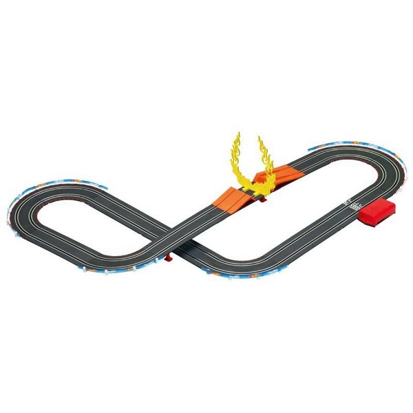 Продукт Hot Wheels Tack and Jump Carrera GO!!! - Детска писта с 2 коли 4.3 метра, На батерии - 0 - BG Hlapeta