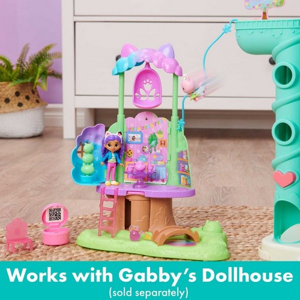 Продукт Spin Master Gabby's Dollhouse Kitty's Fairy's Garden Treehouse - Приказна къща на дърво - 0 - BG Hlapeta