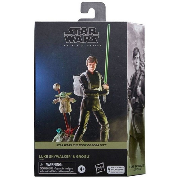 Продукт Hasbro Star Wars The Black Series The Book Of Boba Fett Luke Skywalker and Grogu - Комплект фигурки - 0 - BG Hlapeta