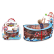 Zizito - Детска палатка за игра Пиратски кораб с баскетболен кош 1